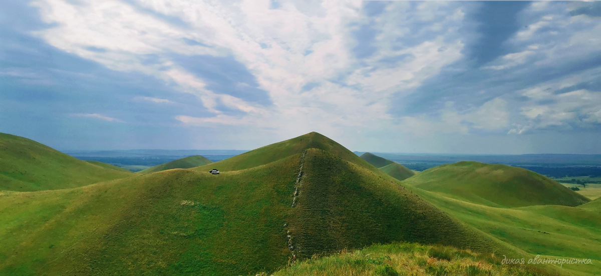 Долгие горы. Оренбургская область. 