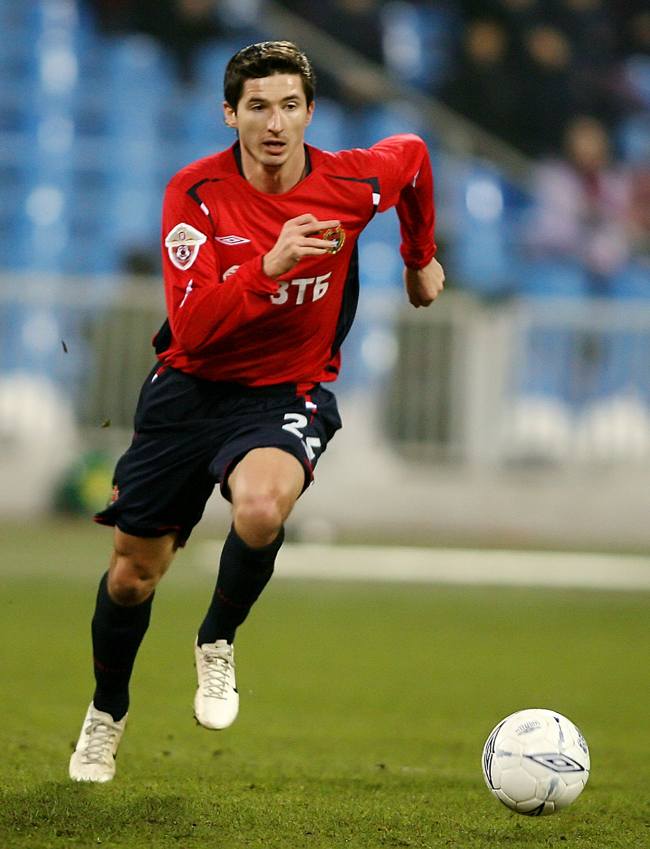 Евгений Алдонин в ЦСКА. Выступал за клуб с 2004 по 2013 годы