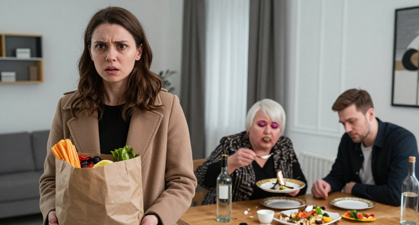 — Ты должна ноги мне целовать за такого сына! — свекровь, доедая селедку из моего коллекционного фарфора