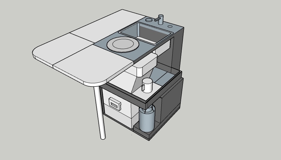 Мой проект мини-кухни