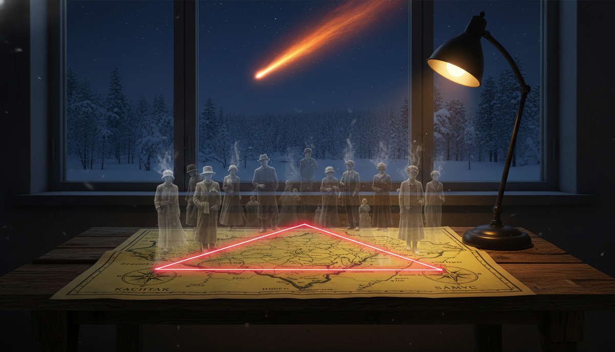 Карта аномалий: где прошлое встречается с космосом.