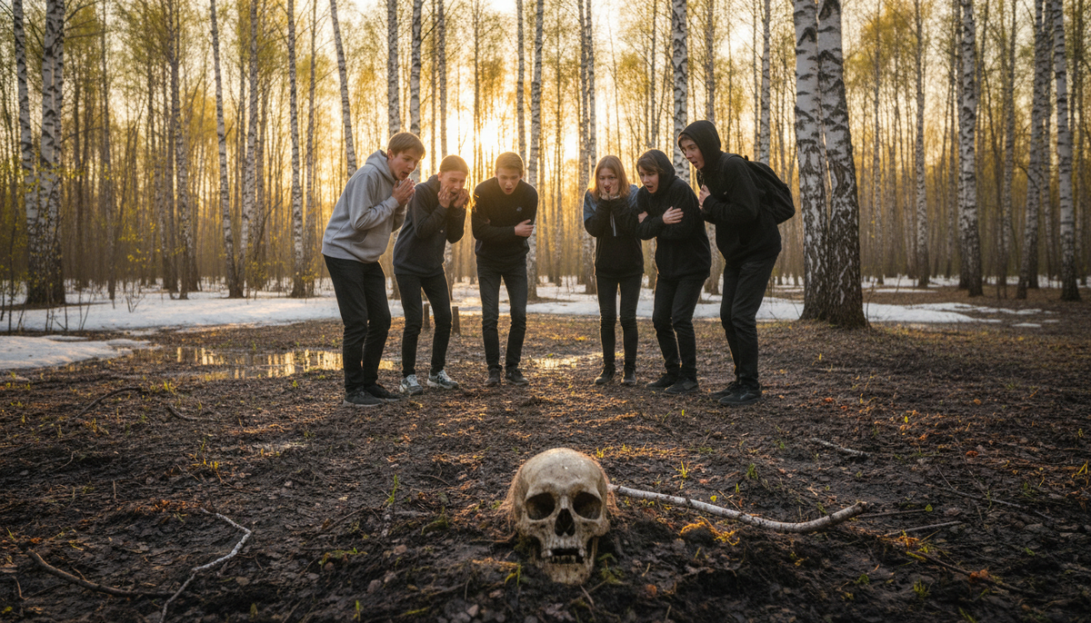 Эхо из-под земли: страшная находка подростков.