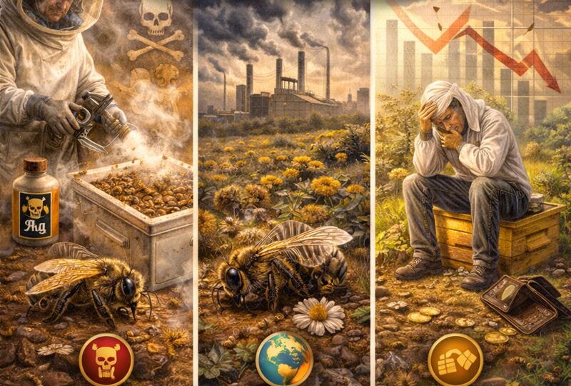 Почем пчеловодство угасает в России