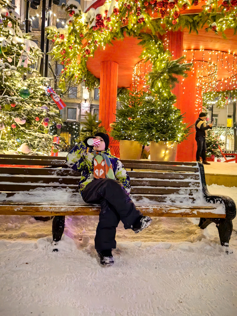 Тверской бульвар. Новогодняя Москва 2026. Фестиваль «Зима в Москве»