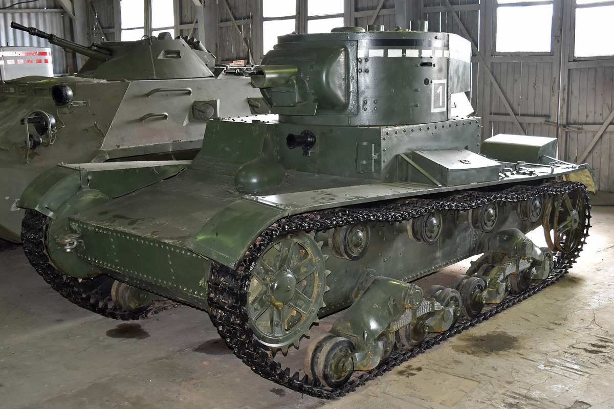 ТТ-26 в Кубинке в 2017 году. Уже вскоре его перевезут в парк «Патриот»