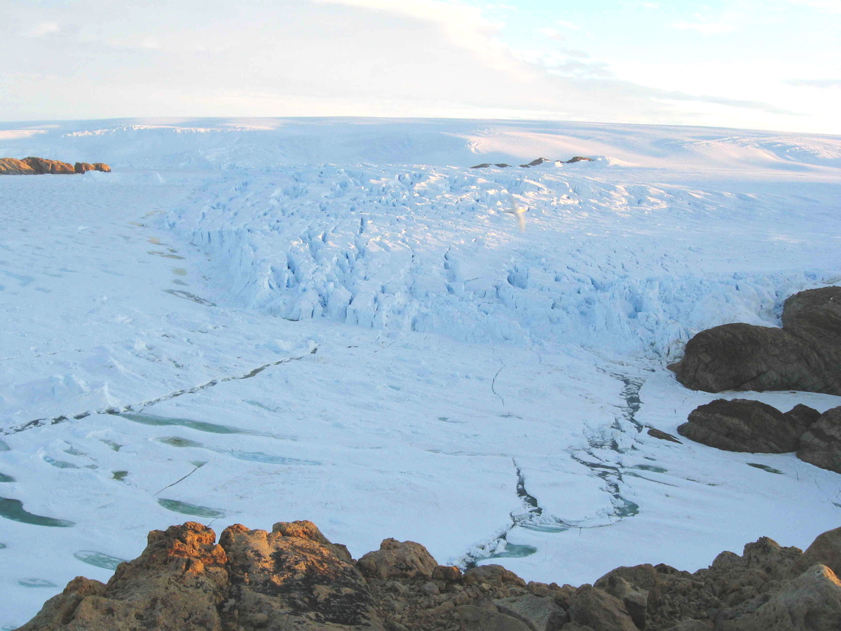 Антарктида. Выводной ледник Долк