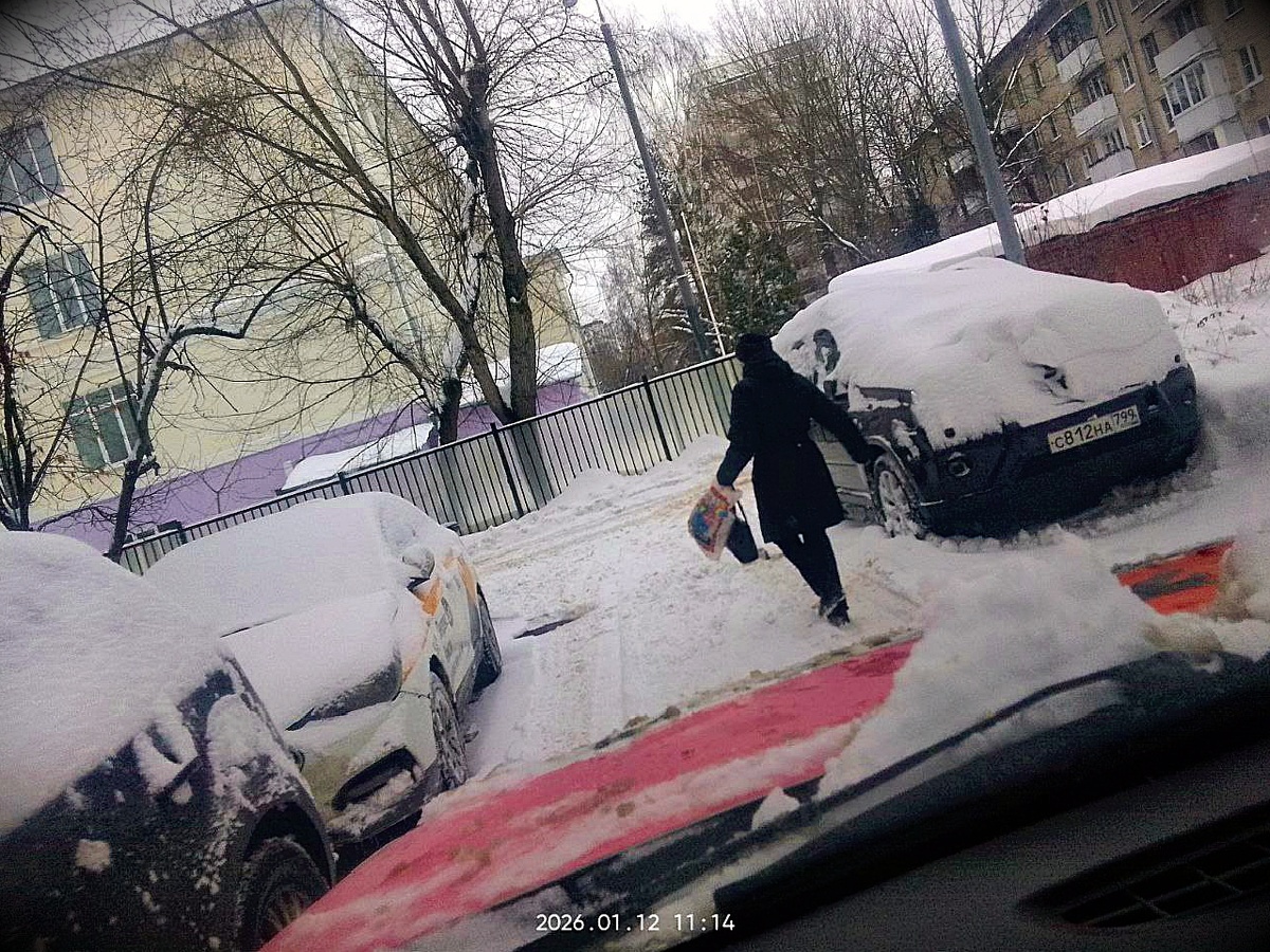 - Во двор не заезжайте! Давайте я дальше сама донесу. - женщина вышла, встретила и забрала заказ. Хотя имела полное право этого не делать...