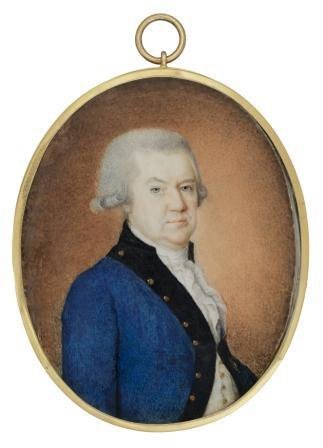    Юрий Фельтен. Портретная миниатюра работы неизвестного мастера. рубеж 1780-х — 1790-х годов, общественное достояние