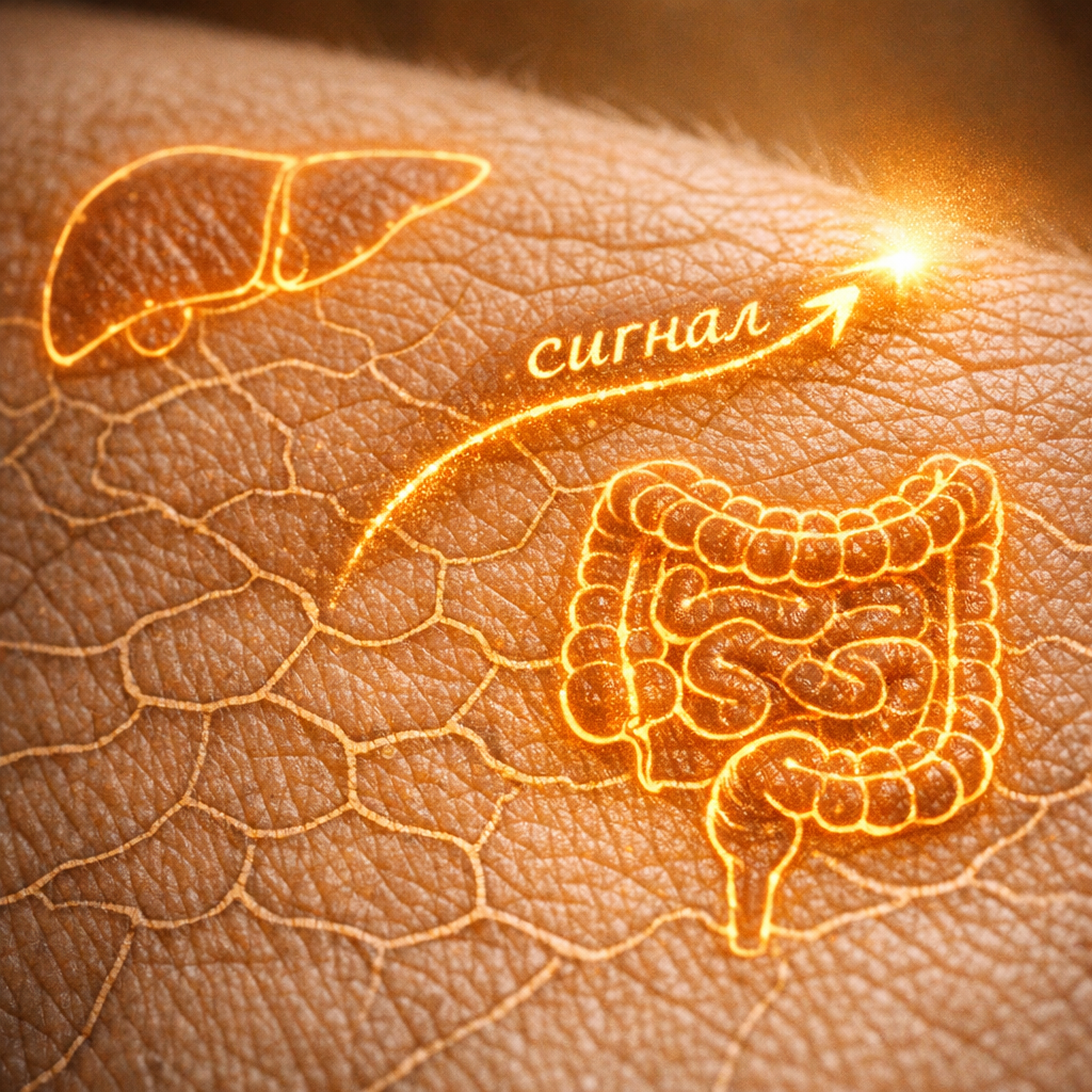 Кожа — не граница, а мост. Её состояние часто бывает точной проекцией процессов, которые происходят глубоко внутри, в первую очередь — в пищеварительной системе. Сухость, зуд, воспаление — это не местная проблема, а сообщение, которое нужно расшифровать.