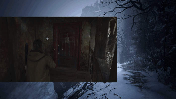 Gif картинка "Записка на доме скрипичного мастера"