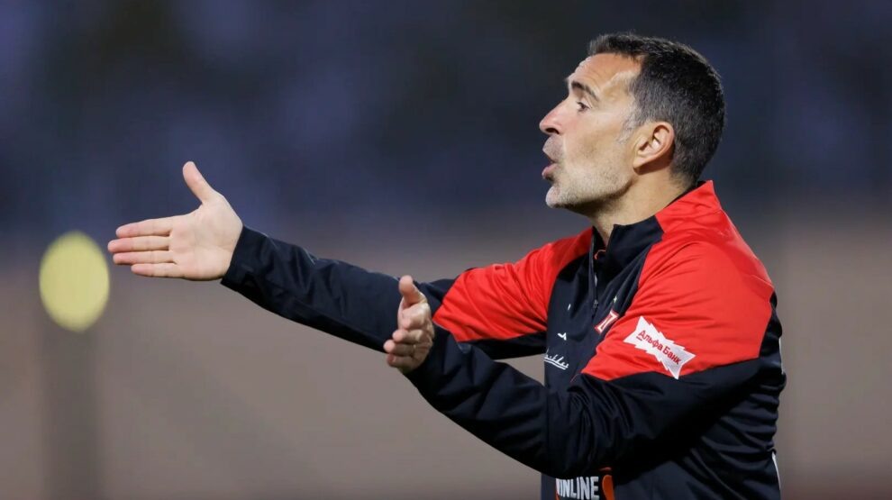    Хуан Карседо свой первый матч во главе «Спартака» свел вничью с китайцами. Фото: ФК «Спартак»