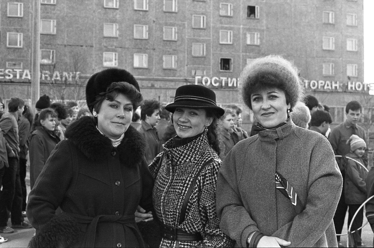 1987 год  Первомай Фото автора