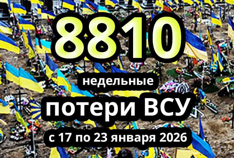    Недельные потери ВСУ