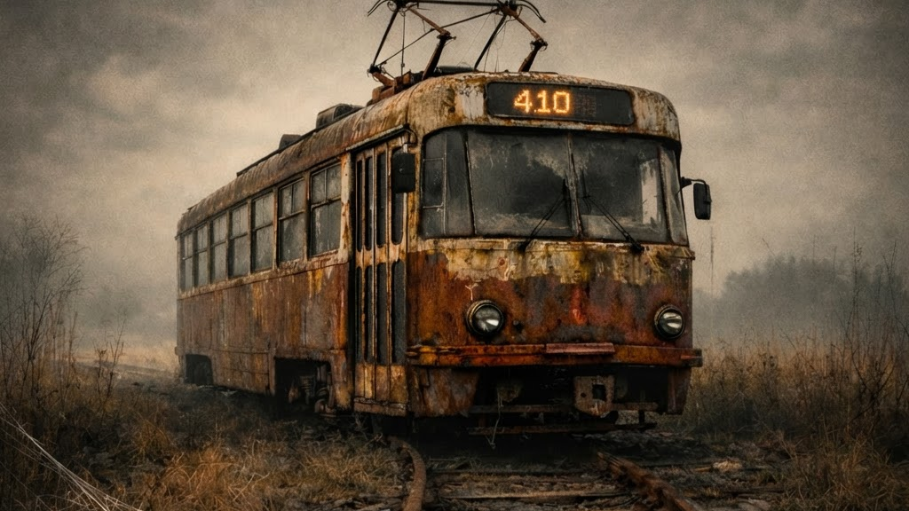 Просто обычный старый трамвай