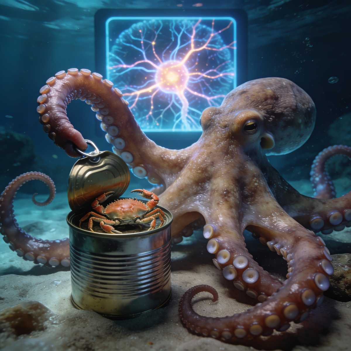 А вы знали такой факт про осьминога?