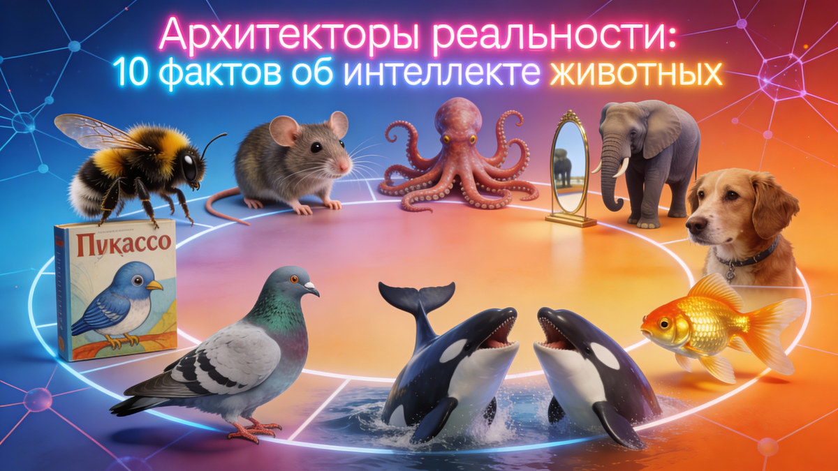 Почитайте интересные факты о животных со ссылками на полные исследования!