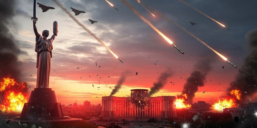 Герани держат курс на Киевскую ГЭС. Цирконы и Искандеры атаковали Киев: "Звездные войны" начинаются"