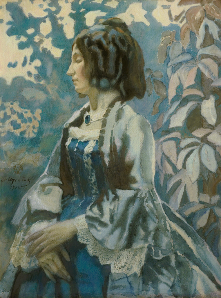 Виктор Борисов-Мусатов "Портрет дамы" (1902)