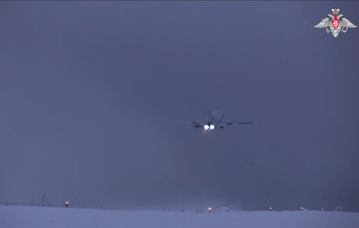    скриншот видео с телеграм-канала Министерства обороны России