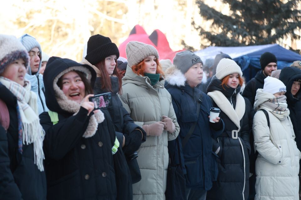    Татьянин день в Барнауле. 2025 год. Источник: Олег Укладов