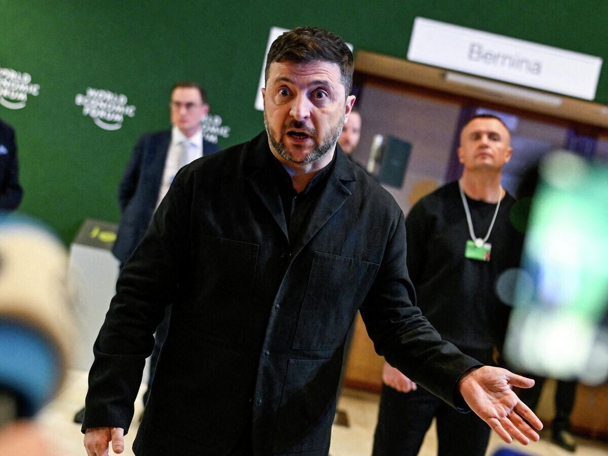    Владимир Зеленский на экономическом форуме в Давосе | © REUTERS / Romina Amato