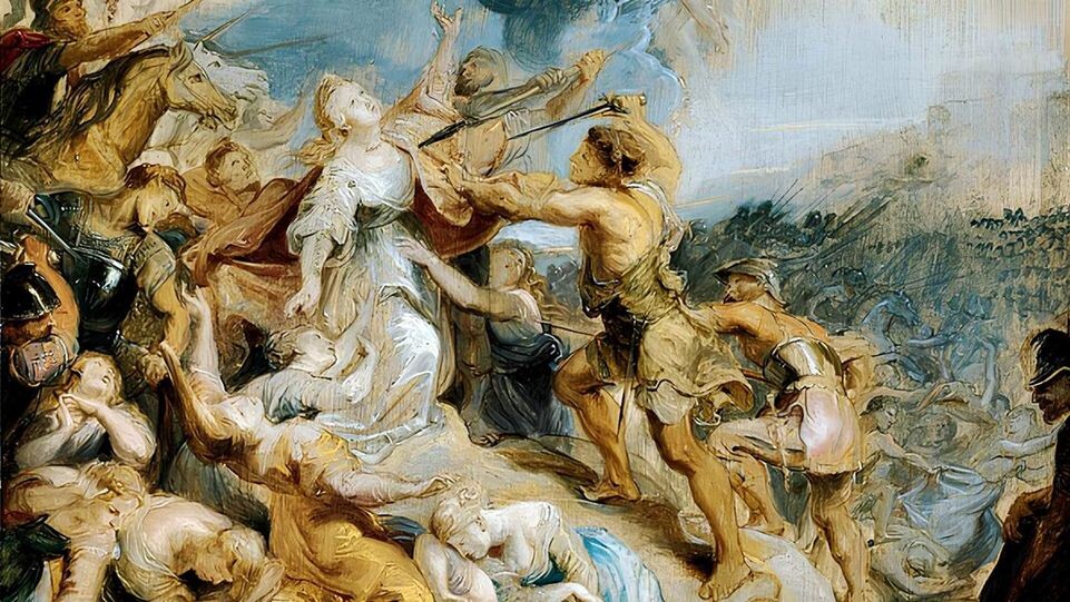    «Мученичество Святой Урсулы и одиннадцати тысяч Дев», Питер Пауль Рубенc / Публичное достояние