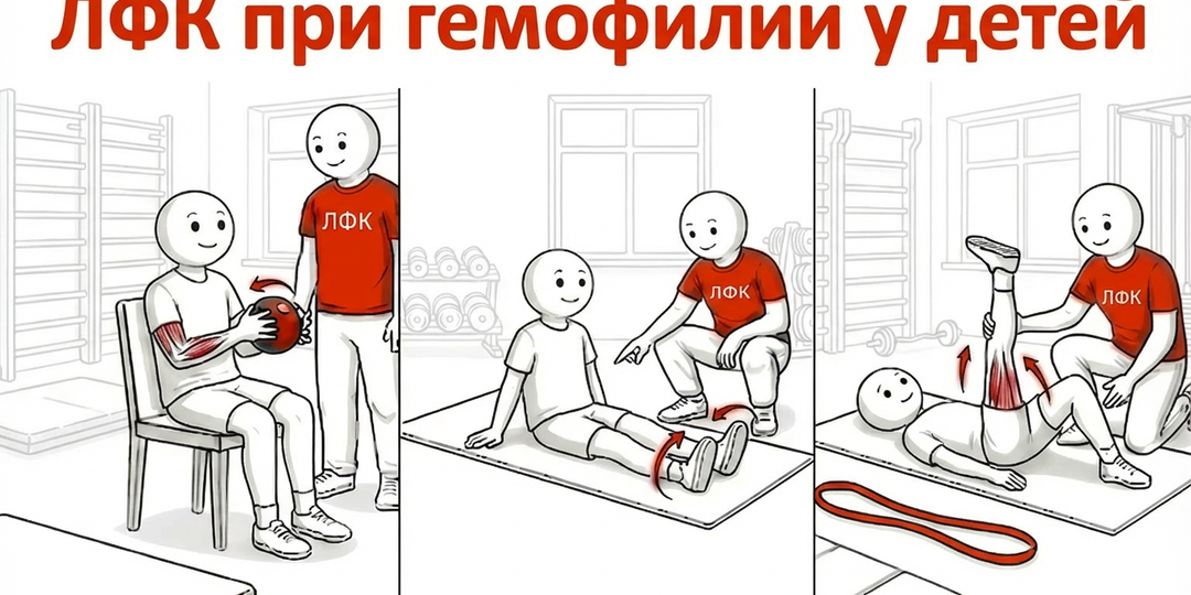 ЛФК при гемофилии у детей