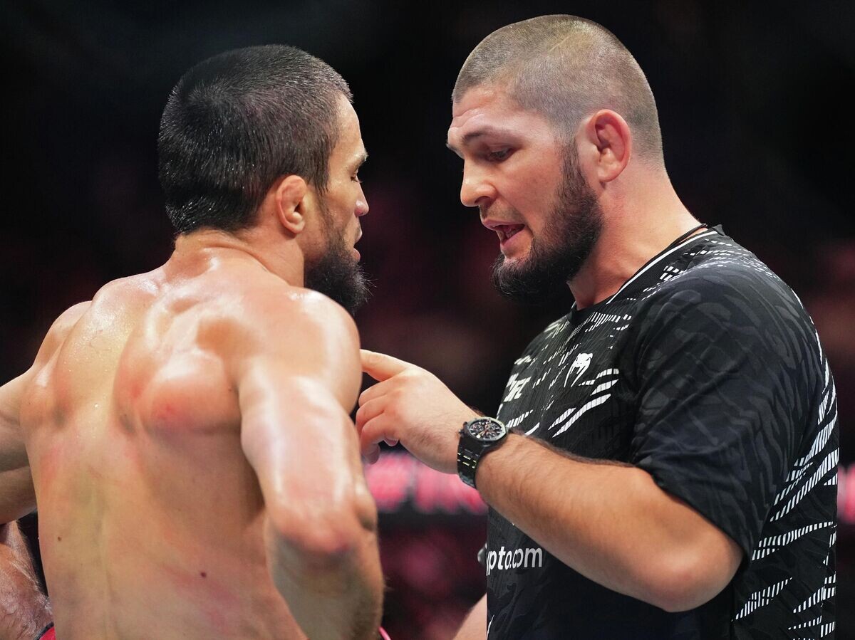    Умар и Хабиб Нурмагомедовы | © Getty Images / Jeff Bottari