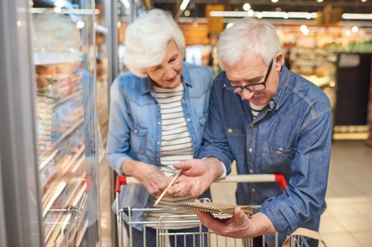    Цены в магазинах растут быстрее, чем увеличивается пенсия.