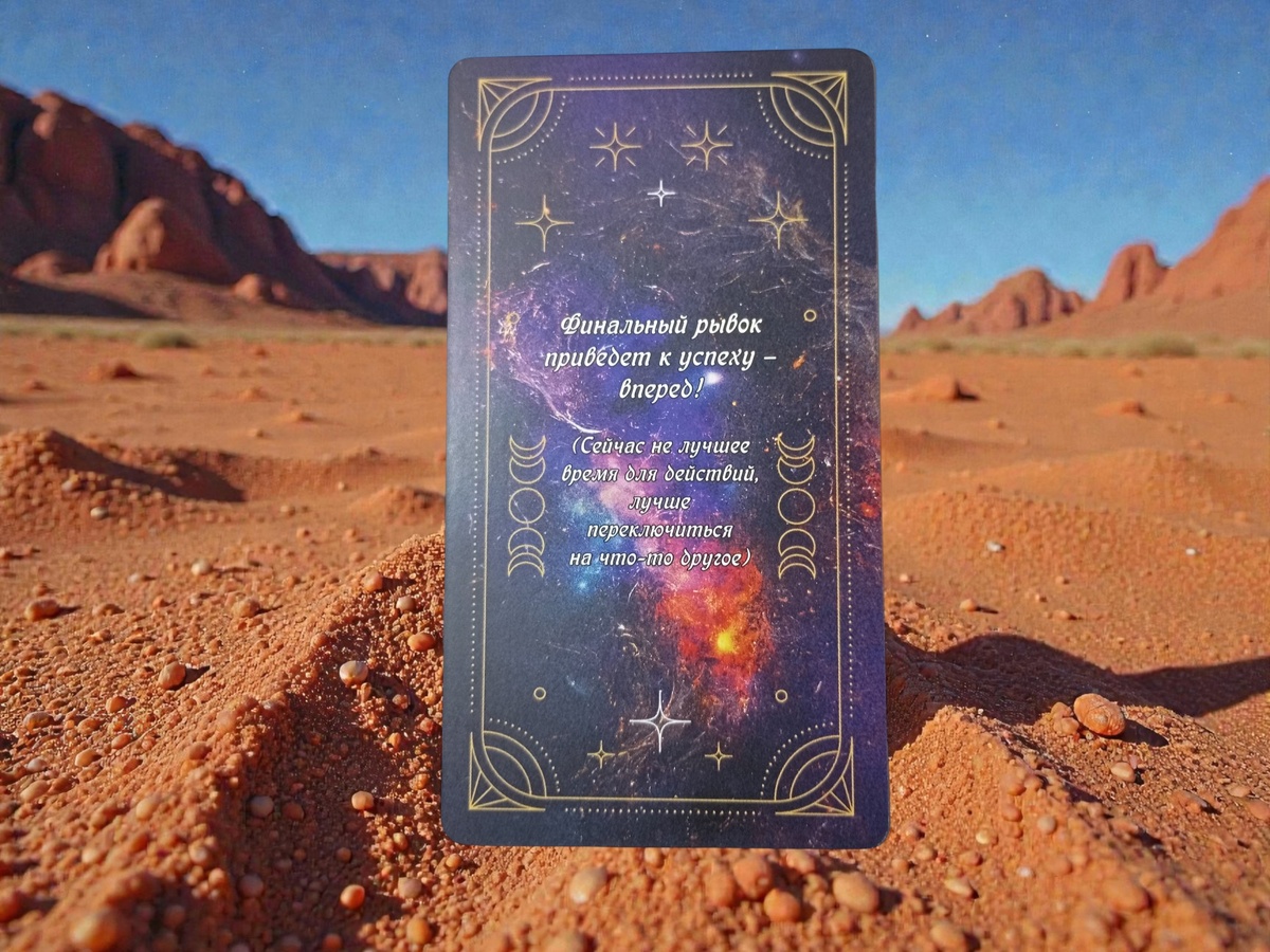 финальный рывок не всегда ведёт к успеху