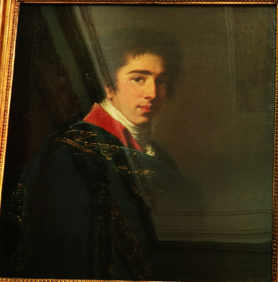 Мария Луиза Элизабет Виже-Лебрен. Портрет князя И.И. Барятинского. 1800. Государственная Третьяковская Галерея, Москва. Фото автора канала.