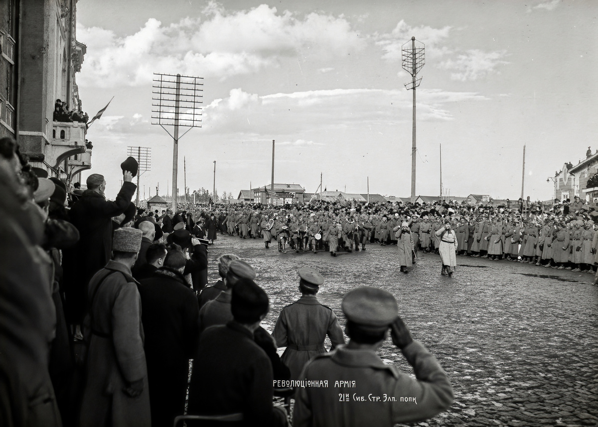 Февральские дни 1917 года в Новониколаевске (Новосибирск). Фотографии Дмитрия Багаева.