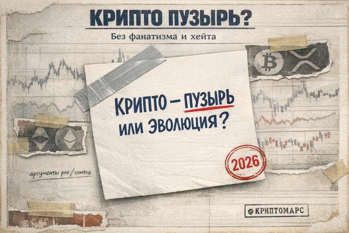    Криптовалюта пузырь: честный разбор аргументов Марсель