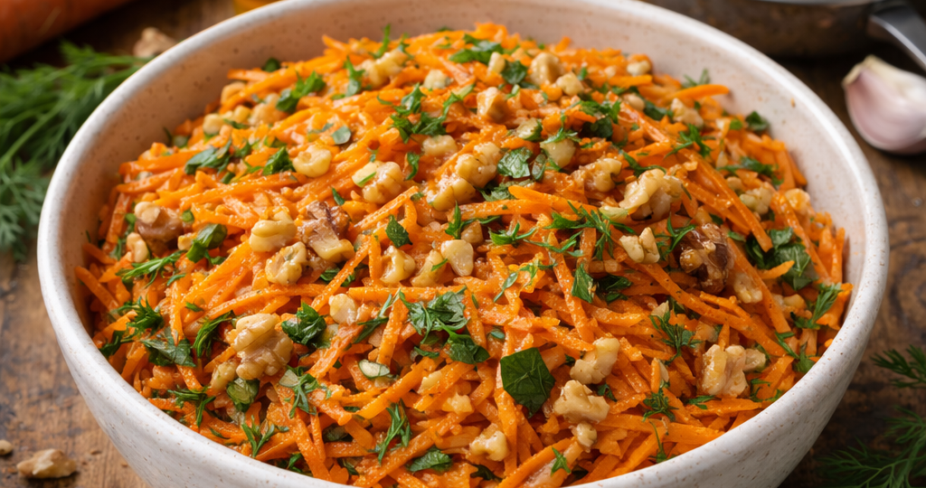 Салат «Морковь по-тихому». Его делают один раз — потом просят всегда