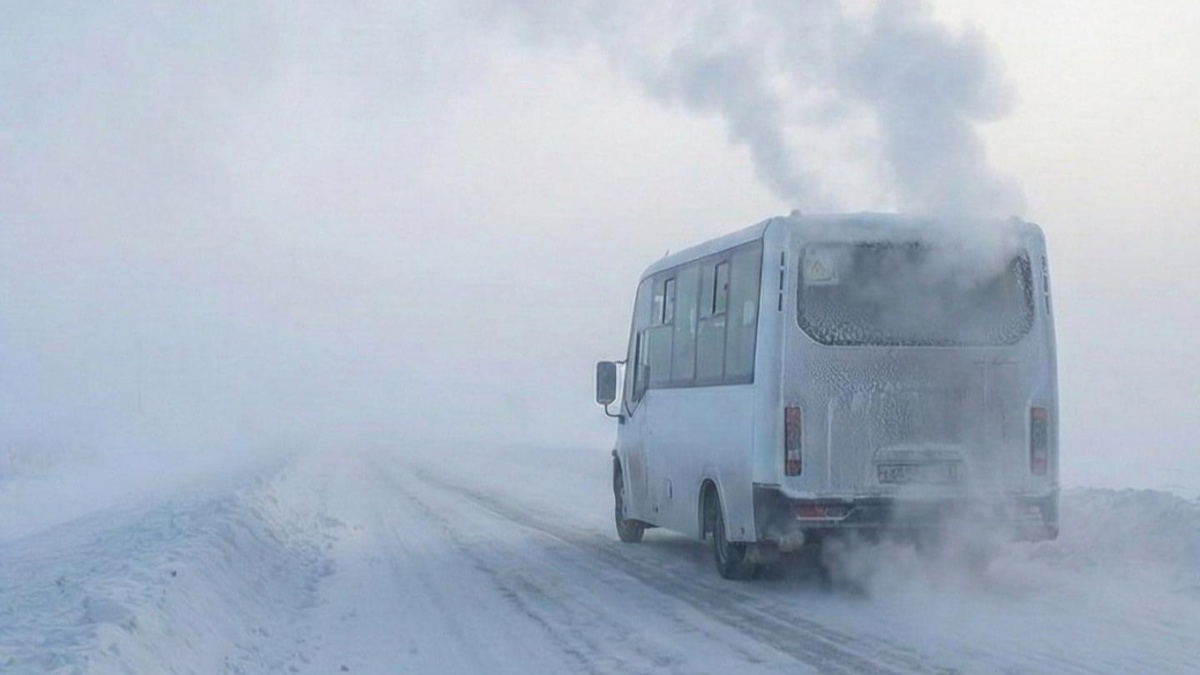    Автобусное сообщение Стрежевого с Нижневартовском приостановлено из-за погоды