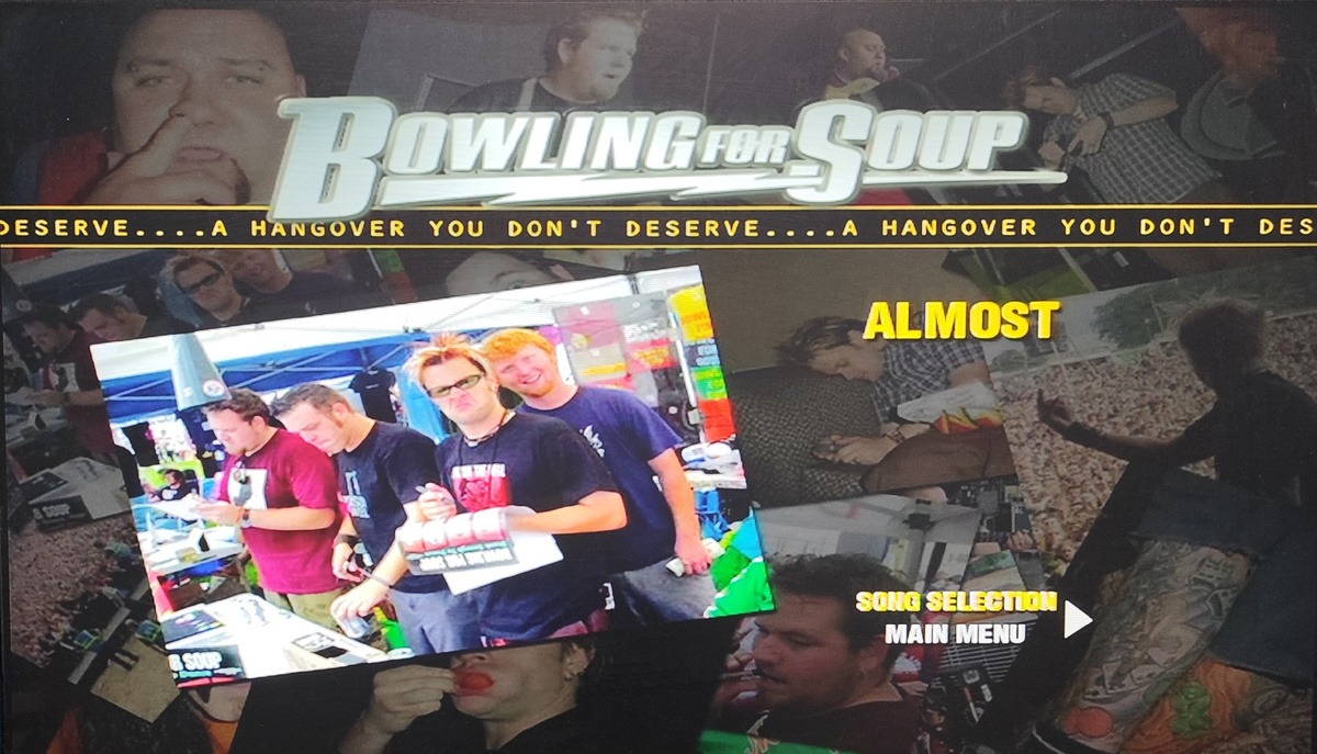 Bowling For Soup  "A Hangover You Don't Deserve" DualDisc - Almost
