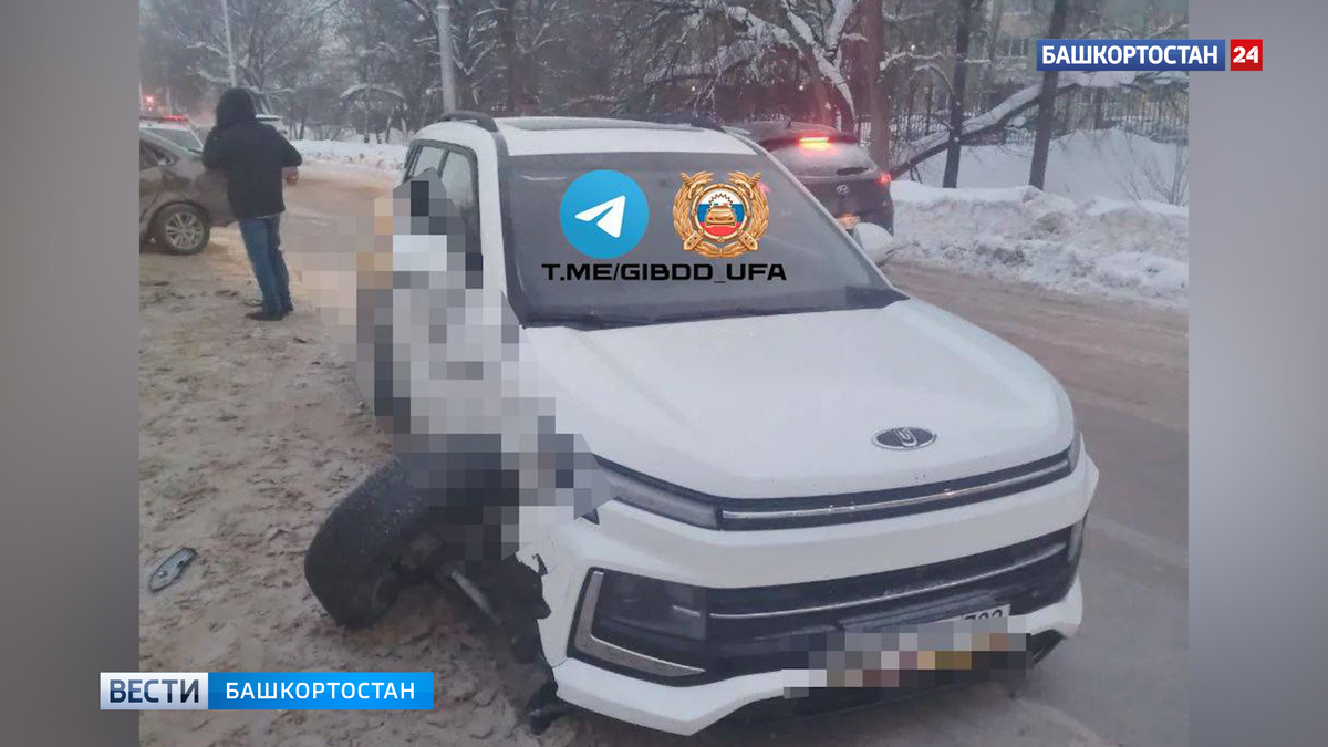    Массовая авария с пострадавшими произошла в уфимском Затоне