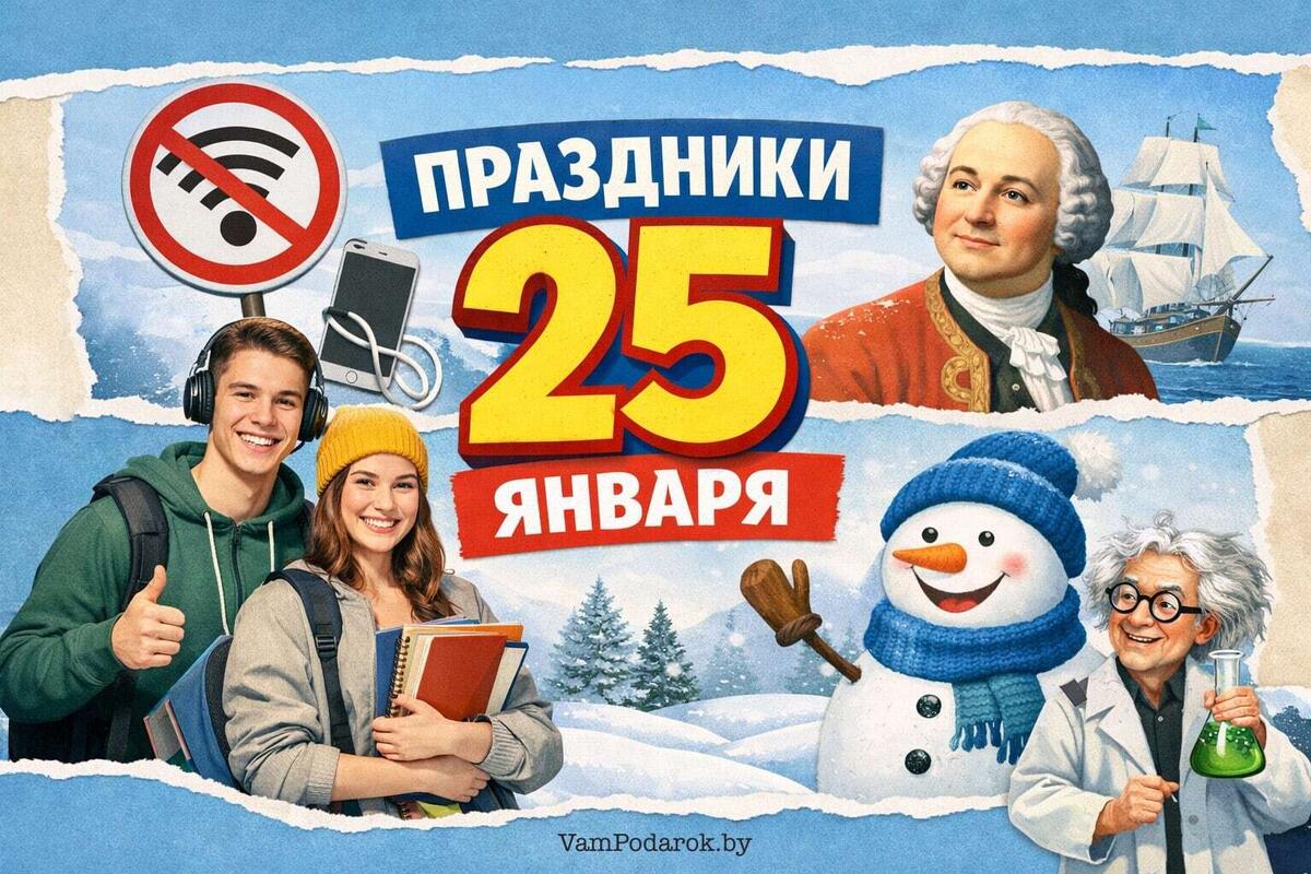 Праздники 25 января 2026 года