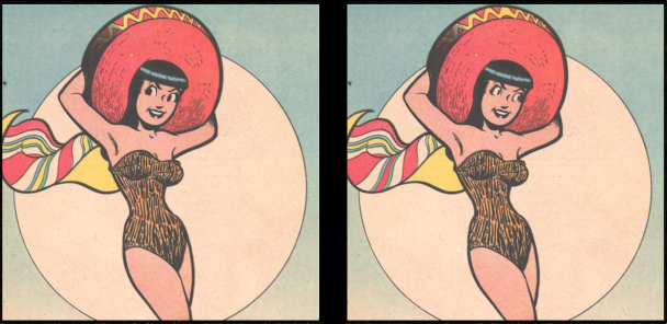 Задание на внимательность. Найди три отличия на картинке.