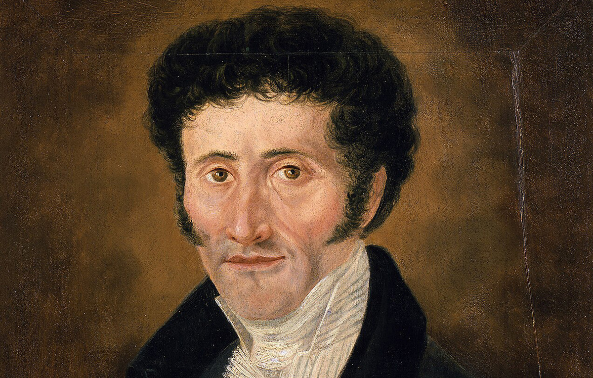    Эрнст Теодор Амадей Гофман, автопортрет, 1822 год  Alte Nationalgalerie/Public domain via Wikimedia Commons