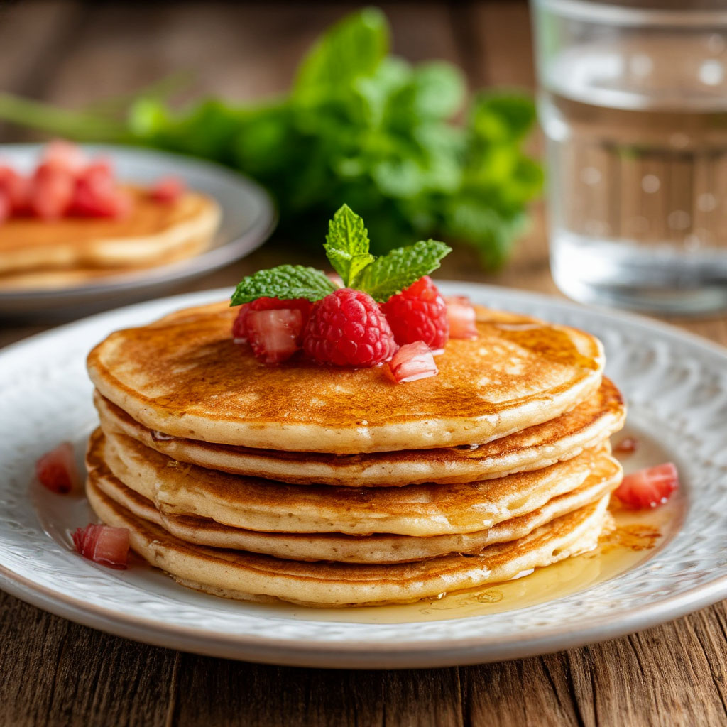 Блины на минеральной воде