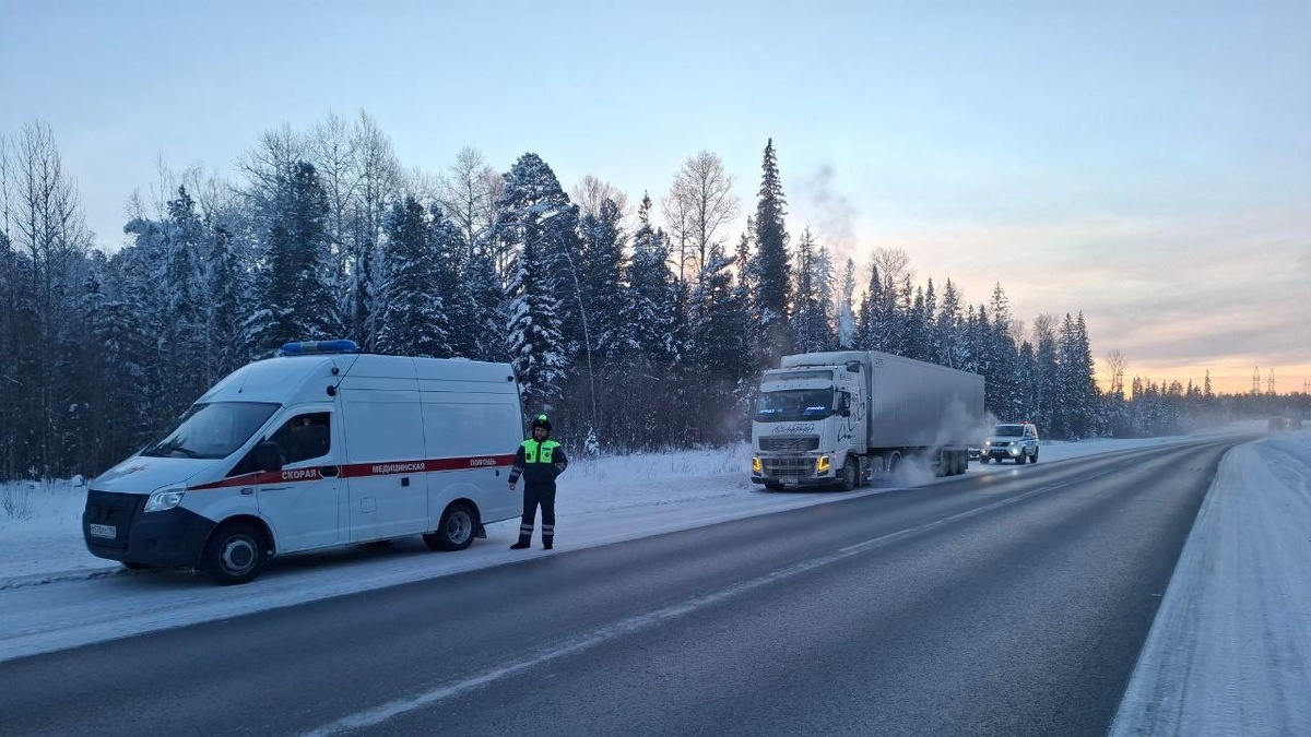    В Нефтеюганском районе полицейские оперативно помогли водителю на трассе