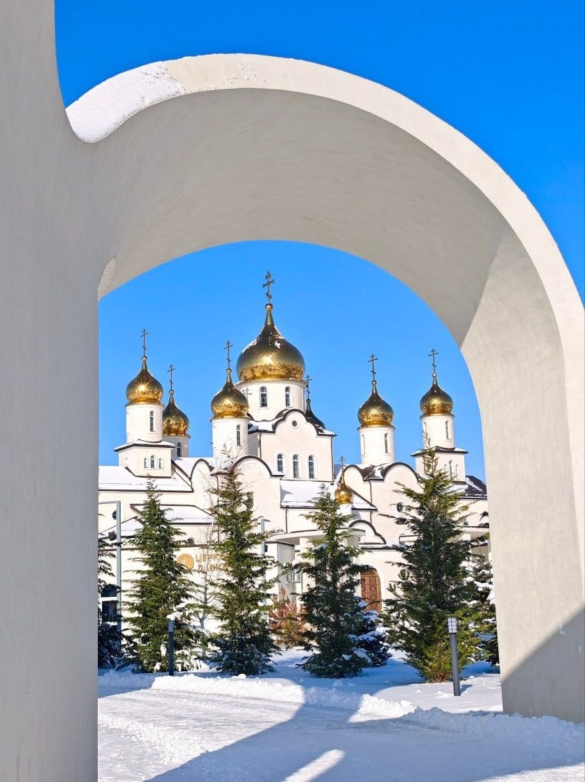 Храм в Крещенском парке Анапы