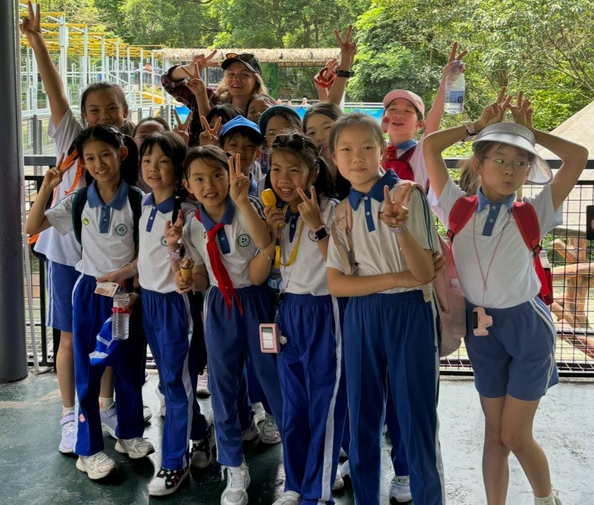 Китайские школьники