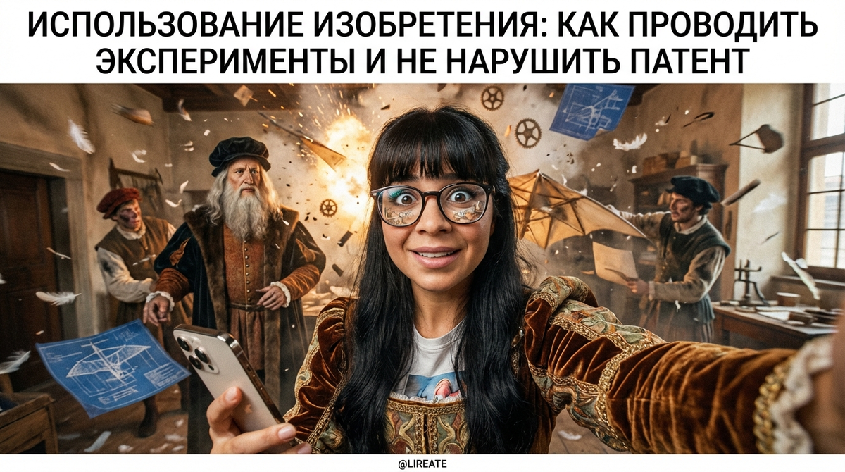    Использование изобретения в экспериментах Лирейт