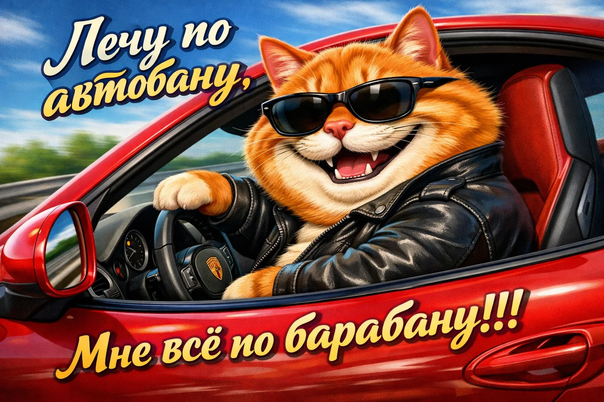 Лечу по автобану - СЕРЖ Синякин