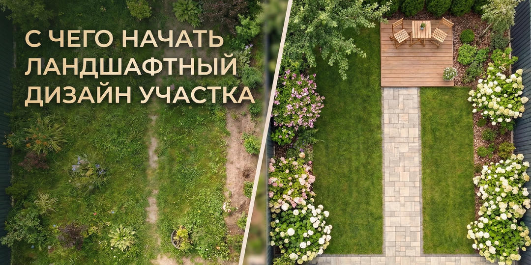 С чего начать ландшафтный дизайн участка: пошаговый план без ошибок