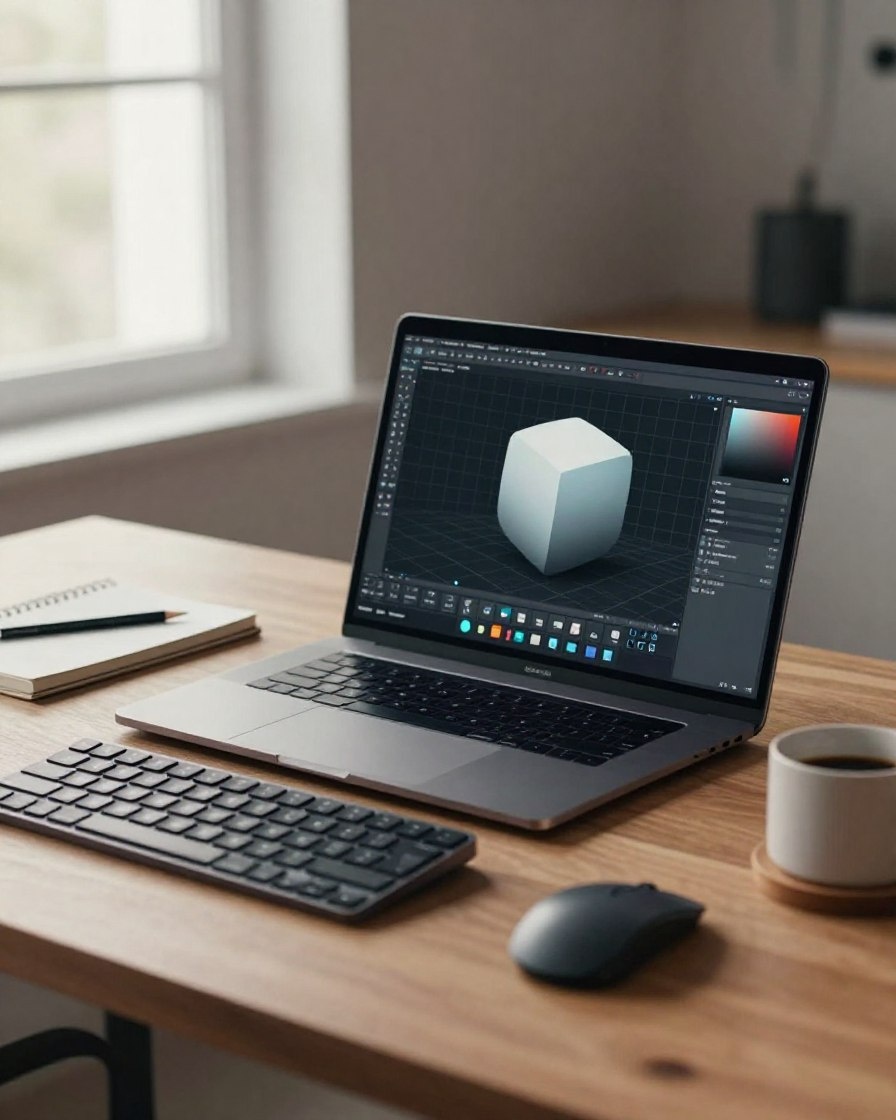 10 минут. Никакой магии, только интерфейс Blender и то, что реально пригодится на старте. Если вы открывали Blender и хотели обратно в туалетную бумагу — остальное время потратите с пользой. Поехали: что где и зачем + горячие клавиши, которые спасут вашу психику.