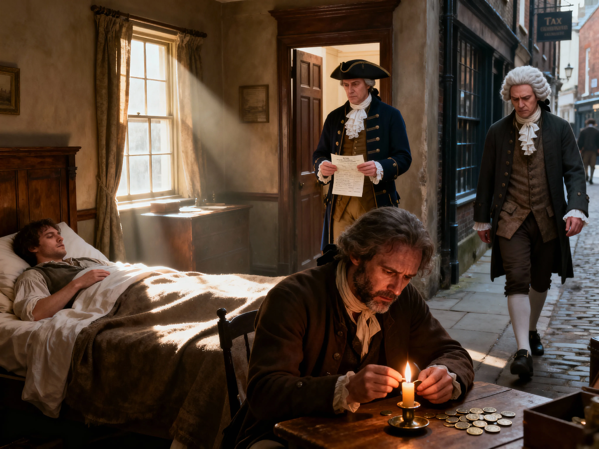 «Представьте мир, где за луч солнца из собственного окна нужно платить пошлину, а щетина на лице — не признак брутальности, а статья расходов. Это не антиутопия, а финансовая реальность, в которой жили наши предки всего пару сотен лет назад.»