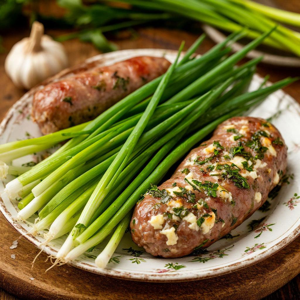 Чуду с диким луком (черемшой, колбой)